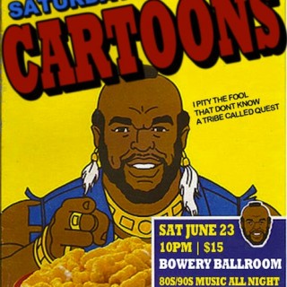 SATURDAY MORNING CARTOONS PARTY JUNE 23RD